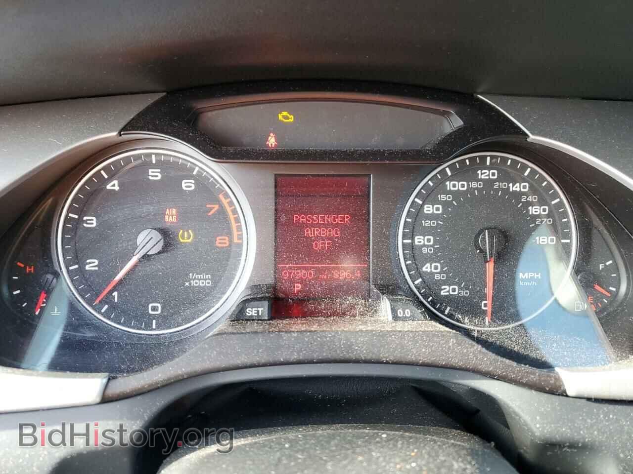 2012 AUDI A4 - VIN: WAUSFAFL1CA007128 - Фото 9