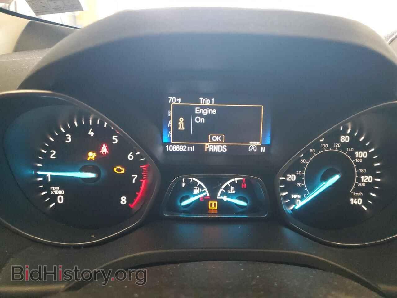 2017 FORD ESCAPE - VIN: 1FMCU9GD3HUE04134 - Фото 9