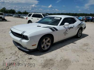 2012 Dodge CHALLENGER SXT, white — VIN 2C3CDYAG3CH131004, Copart
