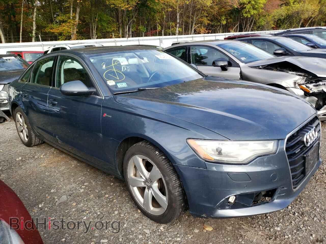 2012 AUDI A6 - VIN: WAUGGAFC6CN143136 - Фото 4