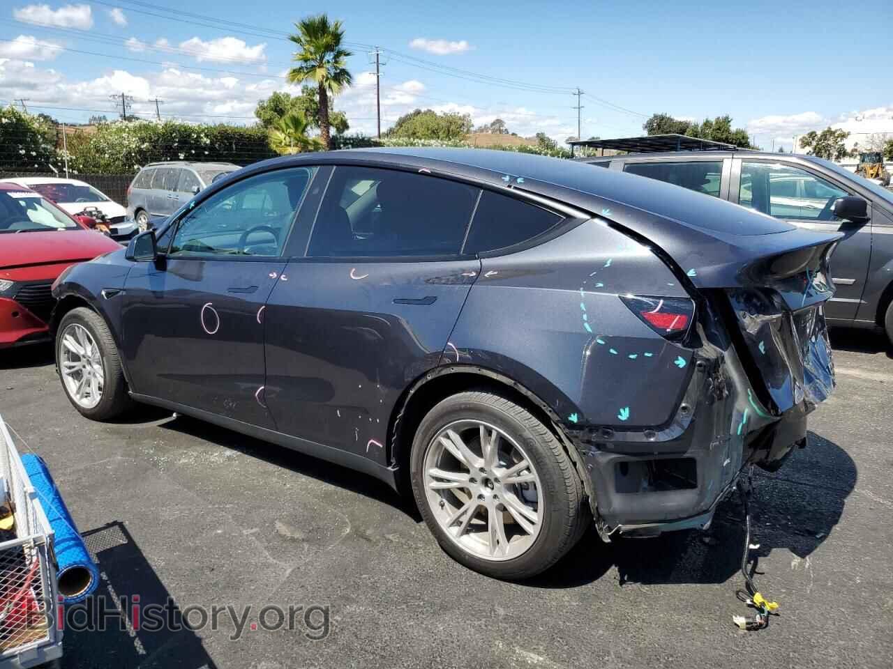 2024 TESLA MODEL Y - VIN: 7SAYGDEEXRF080886 - Фото 2