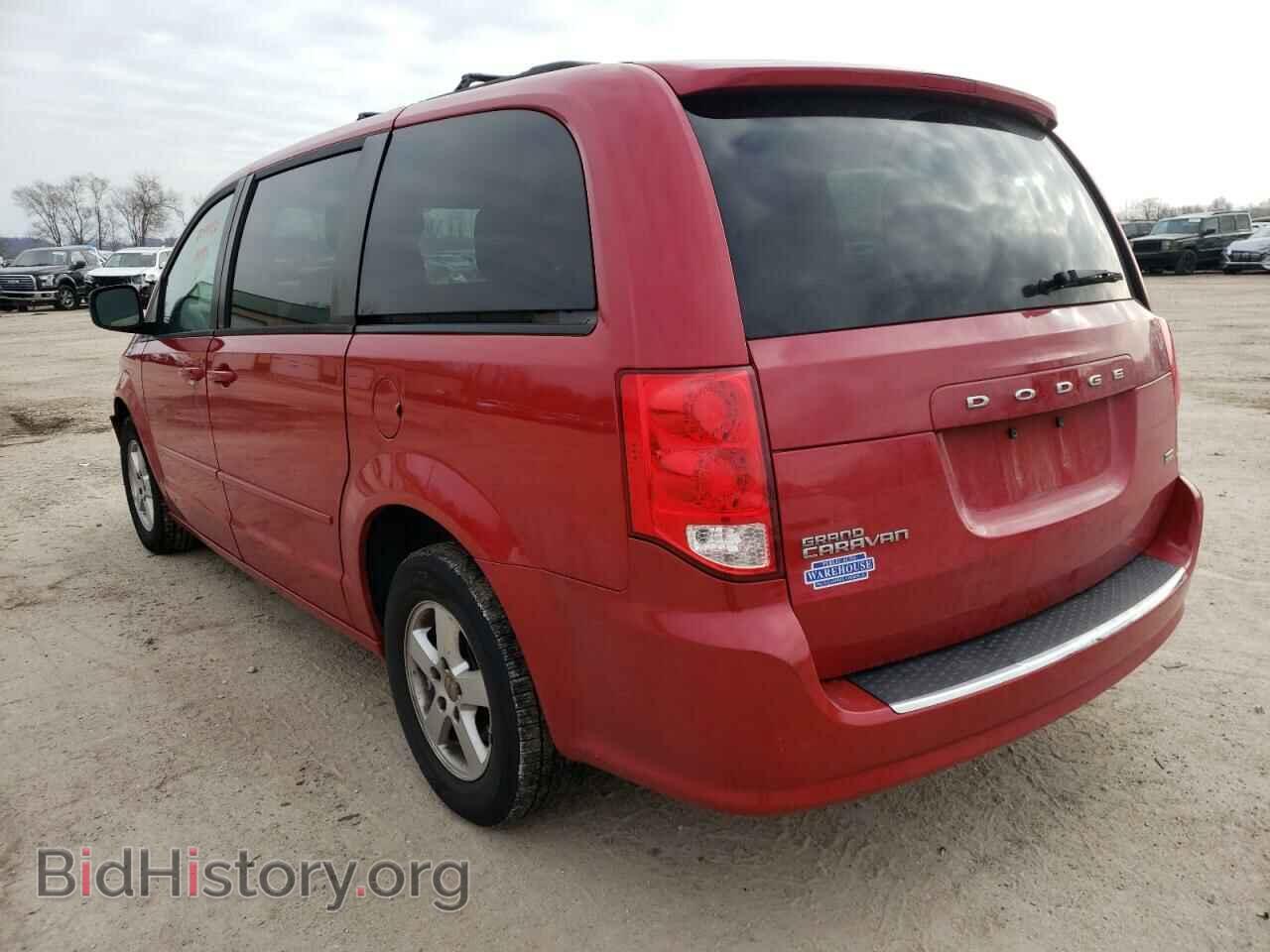 2013 DODGE CARAVAN - VIN: 2C4RDGCG1DR627458 - Фото 2