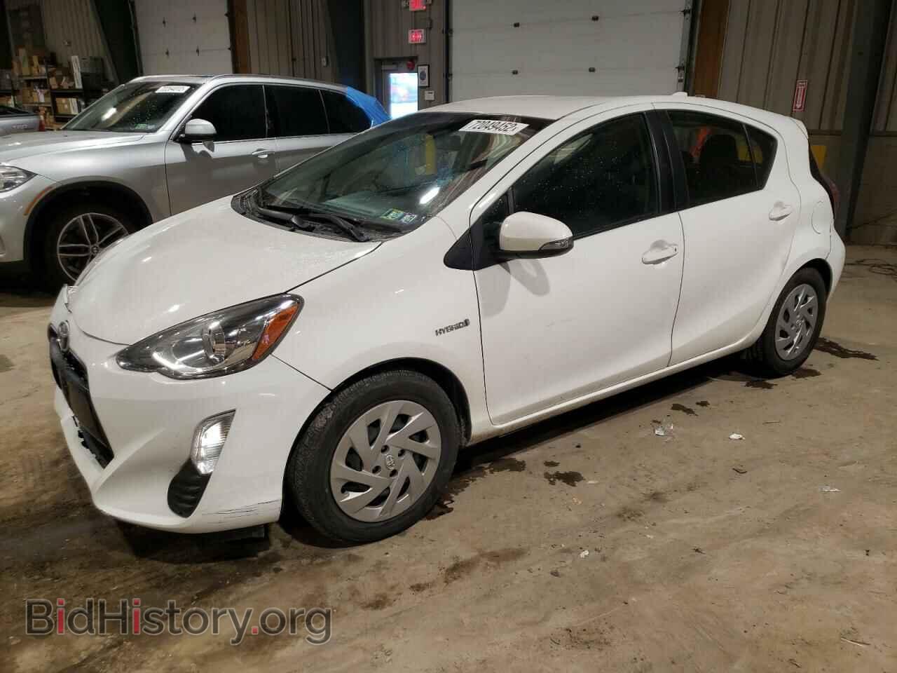 Photo JTDKDTB33G1125147 - TOYOTA PRIUS 2016
