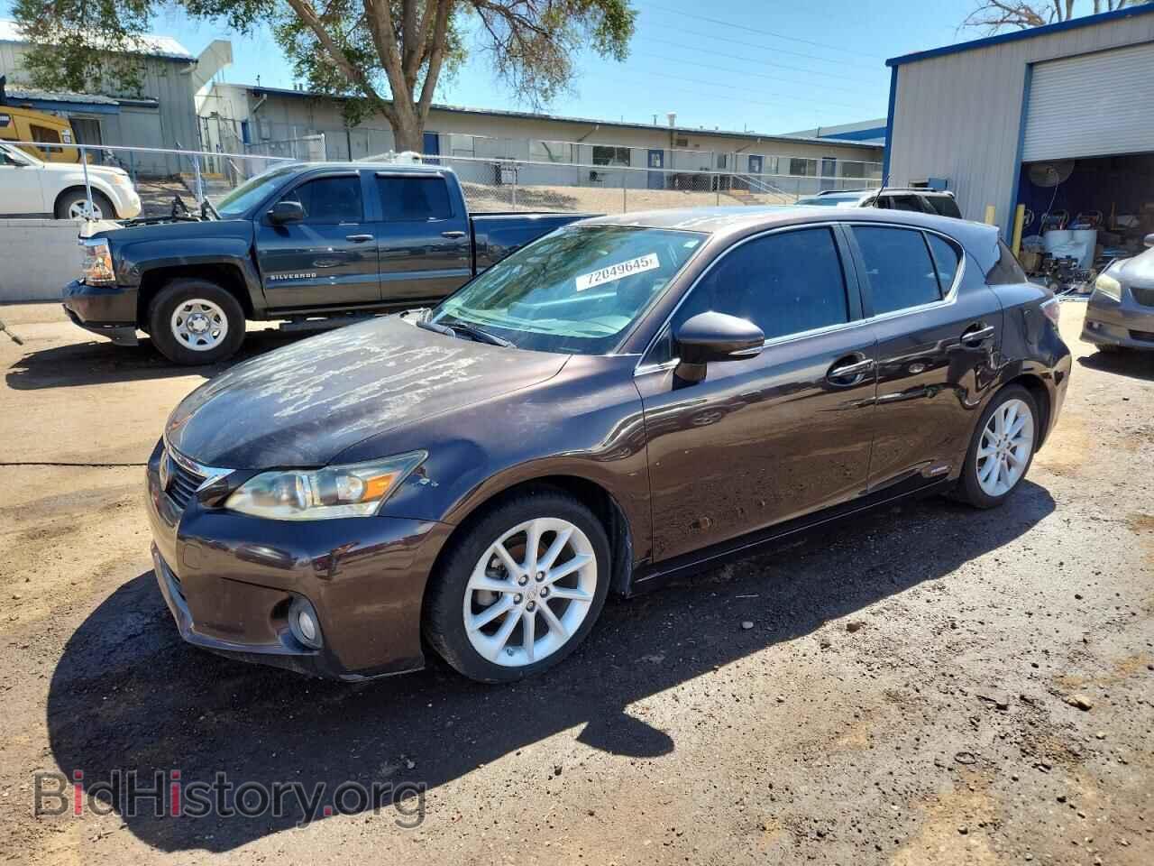 Фотография JTHKD5BH1D2139219 - LEXUS CT 200 2013