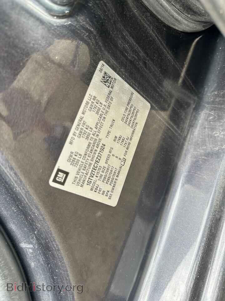 2014 GMC SIERRA - VIN: 1GTV2TEC7EZ371924 - Фото 10