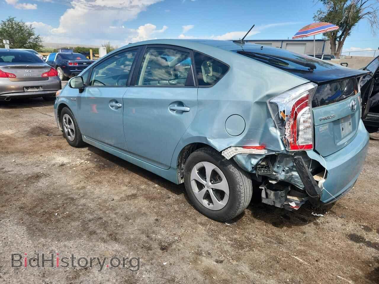 2014 TOYOTA PRIUS - VIN: JTDKN3DU4E1820298 - Фото 2