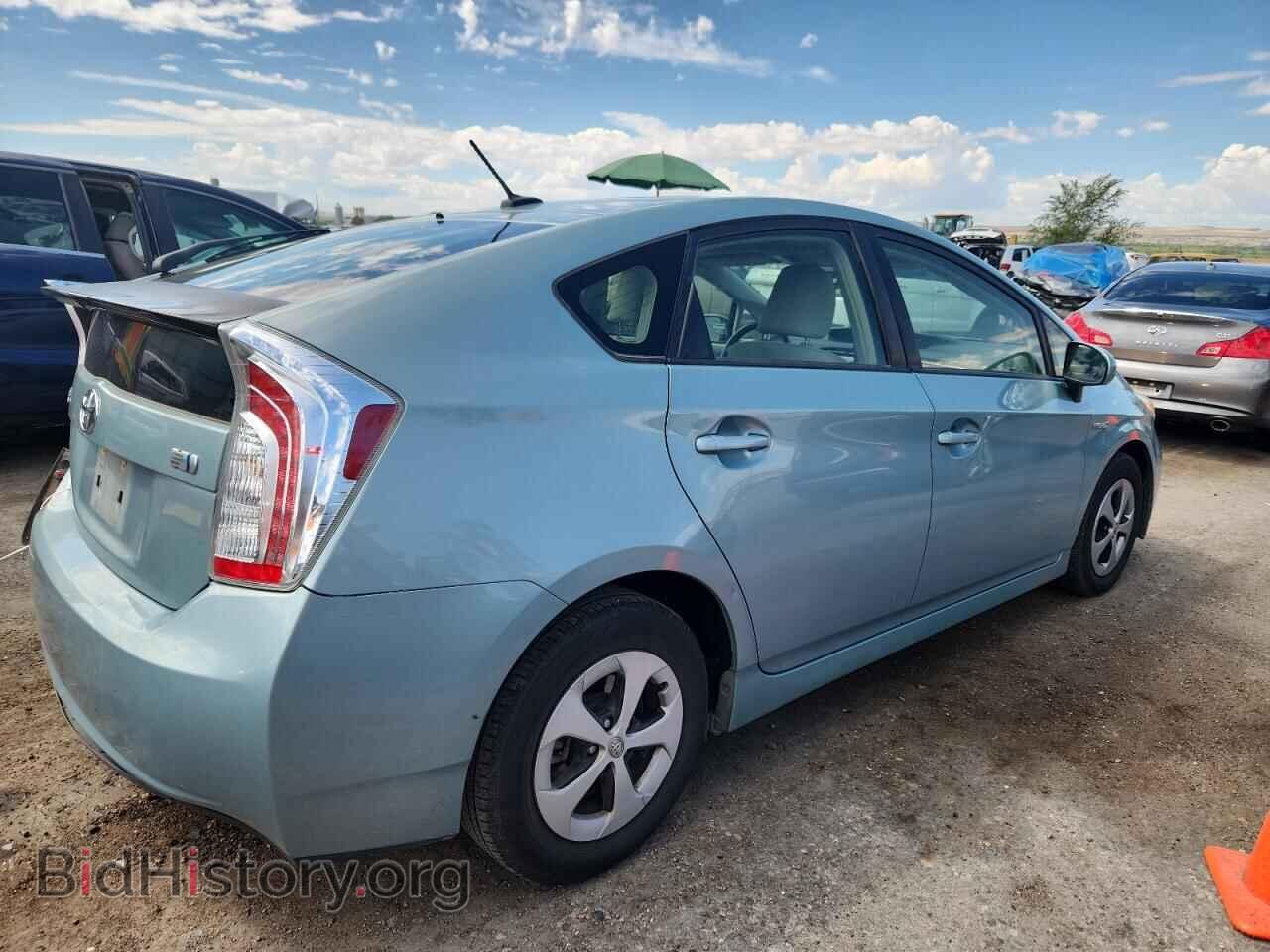 2014 TOYOTA PRIUS - VIN: JTDKN3DU4E1820298 - Фото 3