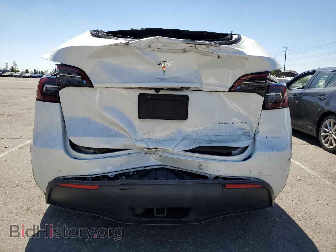 2022 TESLA MODEL Y - VIN: 7SAYGAEE1NF490744 - Фото 6