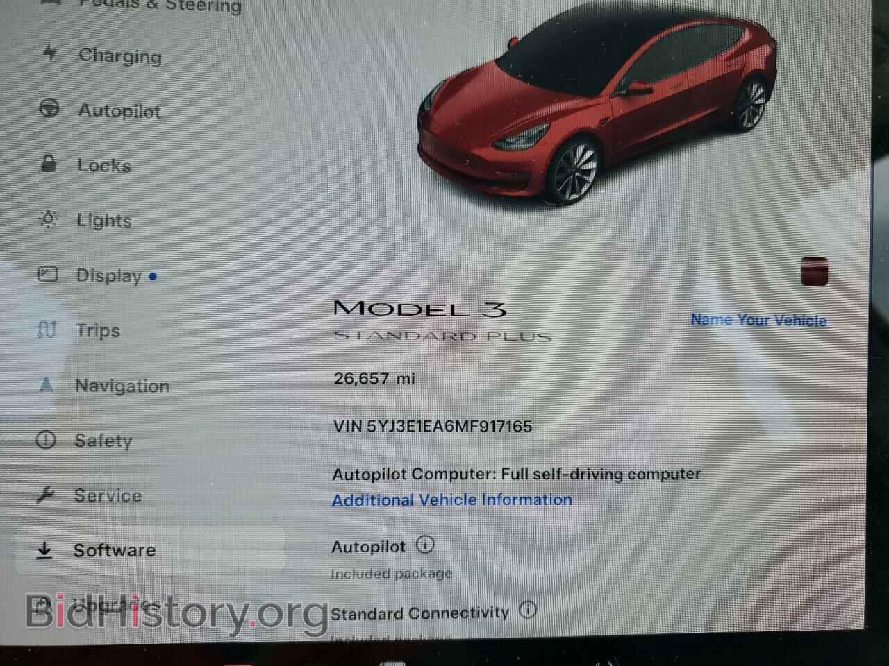 2021 TESLA MODEL 3 - VIN: 5YJ3E1EA6MF917165 - Фото 9
