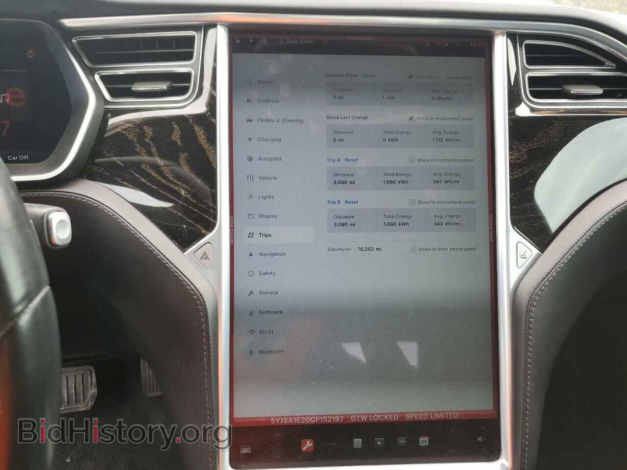 2016 TESLA MODEL S - VIN: 5YJSA1E20GF152197 - Photo 9