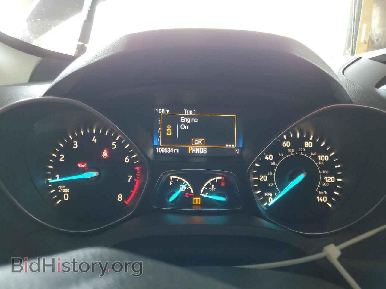 2017 FORD ESCAPE - VIN: 1FMCU0F75HUD12305 - Фото 9
