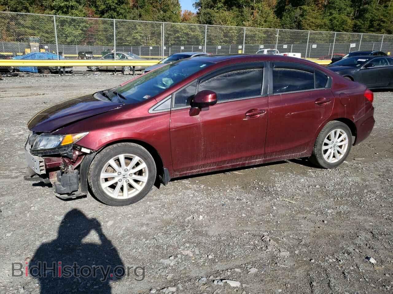 Фотография 2HGFB2F84CH516358 - HONDA CIVIC 2012