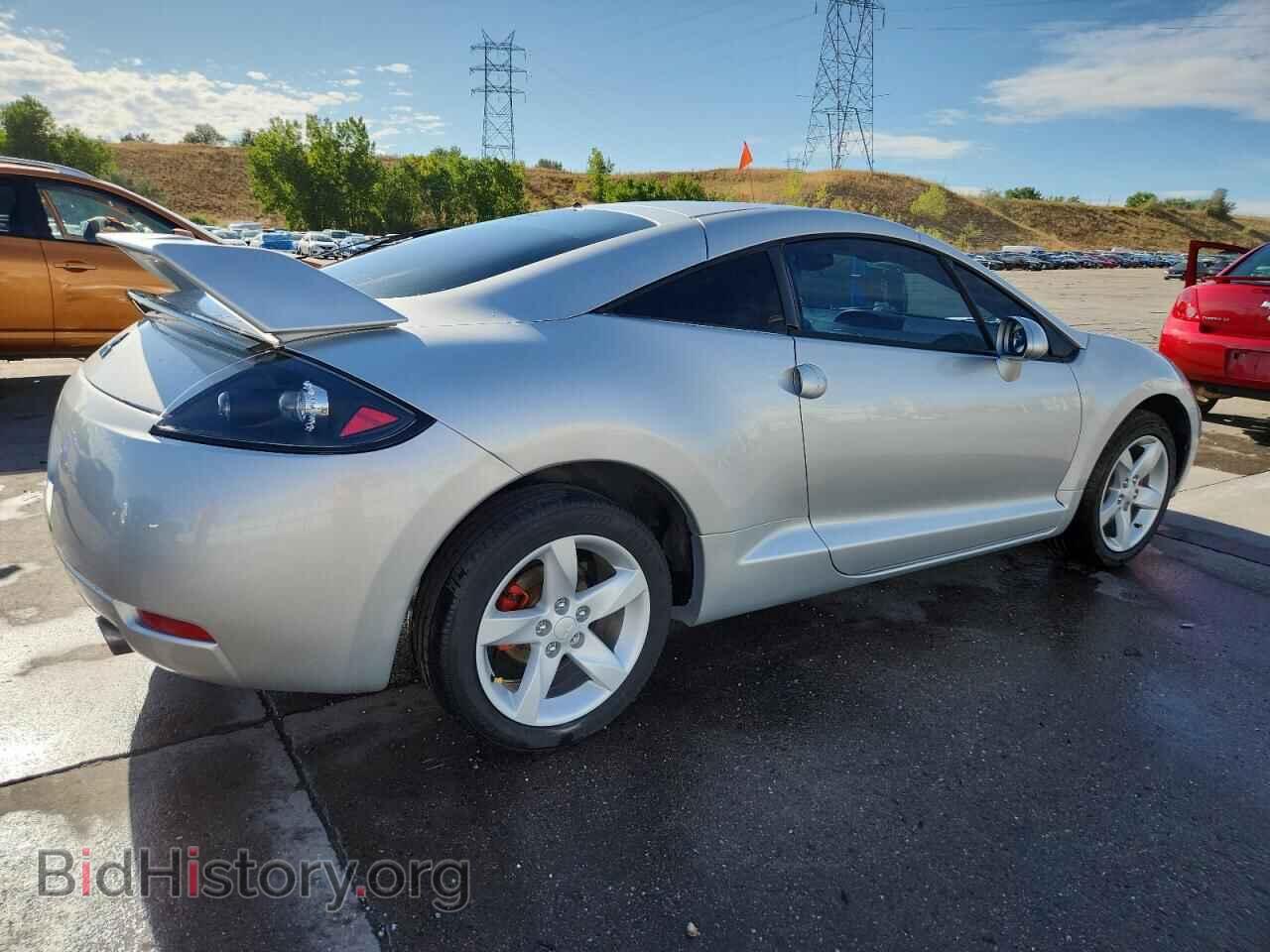 2006 MITSUBISHI ECLIPSE - VIN: 4A3AK24F86E006114 - Фото 3