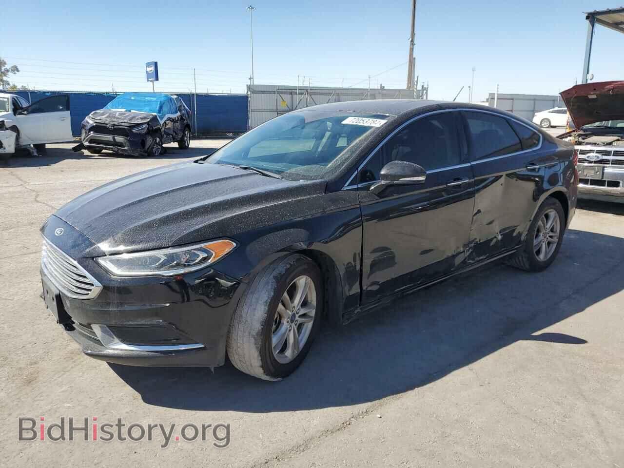 Photo 3FA6P0HD1JR166757 - FORD FUSION 2018