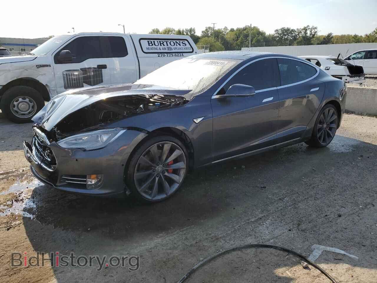 Фотография 5YJSA1H15FF081144 - TESLA MODEL S 2015