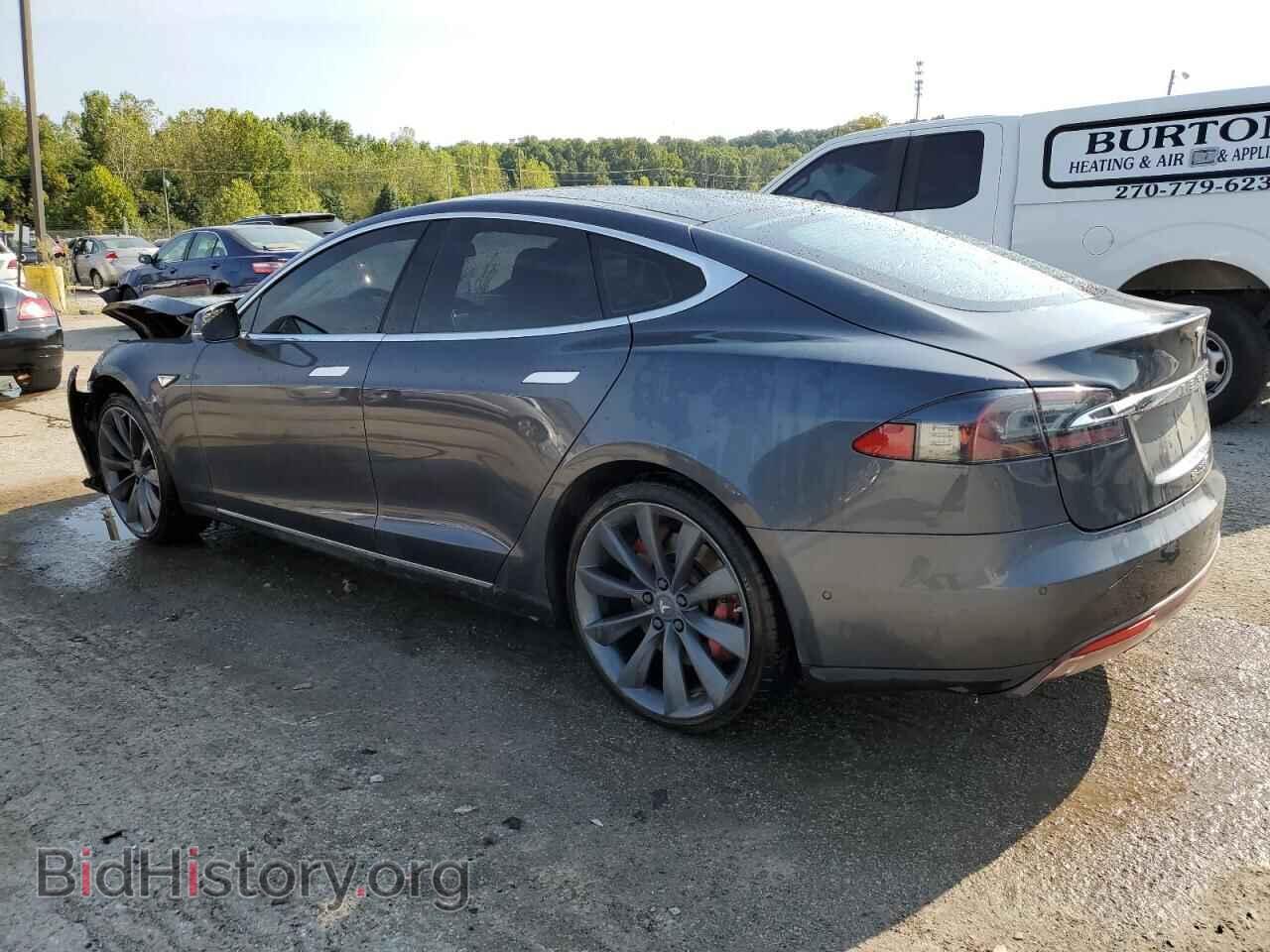 2015 TESLA MODEL S - VIN: 5YJSA1H15FF081144 - Фото 2
