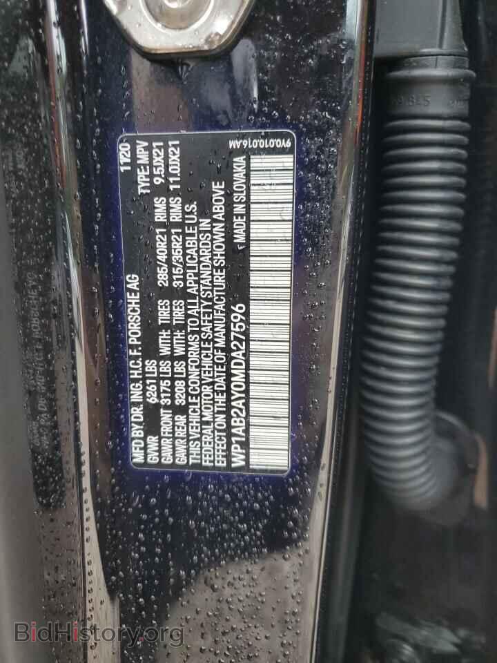 2021 PORSCHE CAYENNE - VIN: WP1AB2AY0MDA27596 - Фото 12