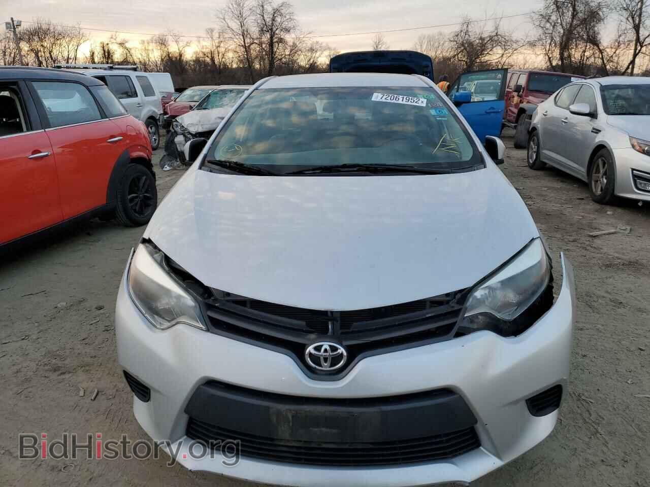 2014 TOYOTA COROLLA - VIN: 2T1BURHEXEC022652 - Фото 5