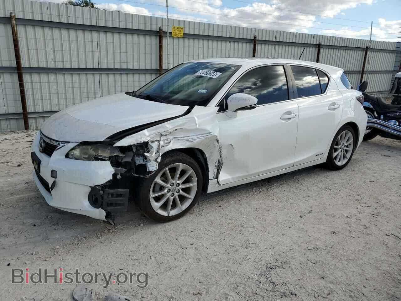 Photo JTHKD5BH6B2043986 - LEXUS CT 200 2011