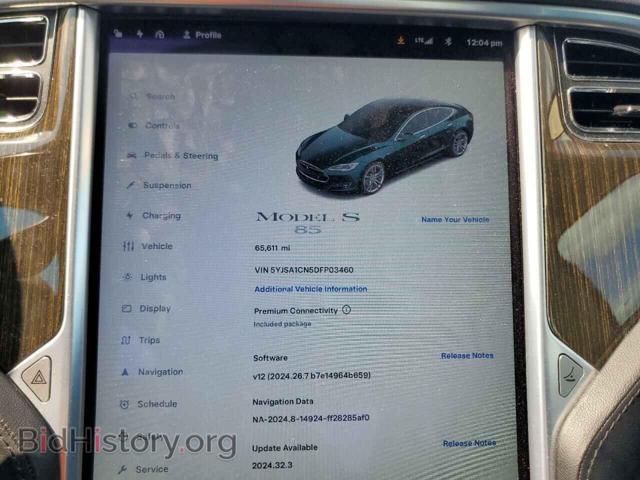 2013 TESLA MODEL S - VIN: 5YJSA1CN5DFP03460 - Photo 9