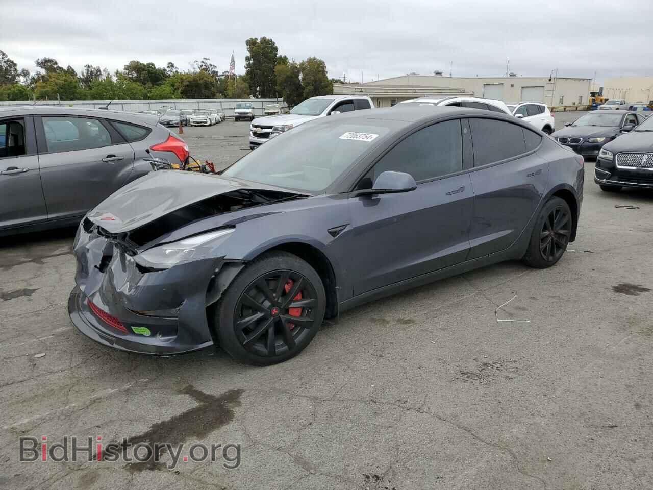 Фотография 5YJ3E1EA6PF437065 - TESLA MODEL 3 2023