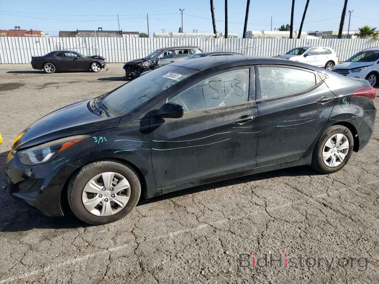 Photo 5NPDH4AE7GH687454 - HYUNDAI ELANTRA 2016