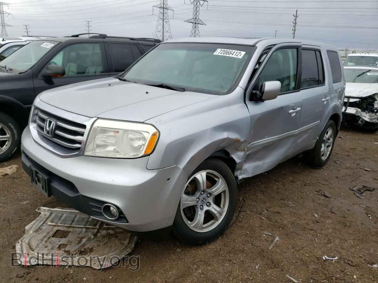 Photo 5FNYF4H74CB029839 - HONDA PILOT 2012