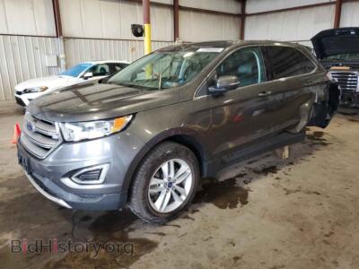 2015 Ford EDGE SEL, gray — VIN 2FMTK4J87FBC08947, Copart