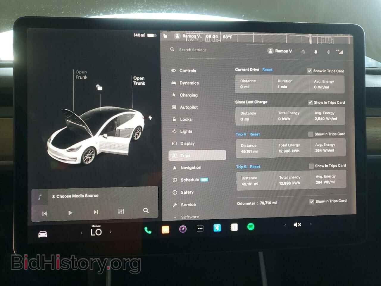 2019 TESLA MODEL 3 - VIN: 5YJ3E1EA3KF397178 - Фото 9