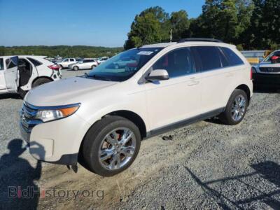 2013 Ford EDGE Limited, white — VIN 2FMDK3KCXDBB34924, Copart
