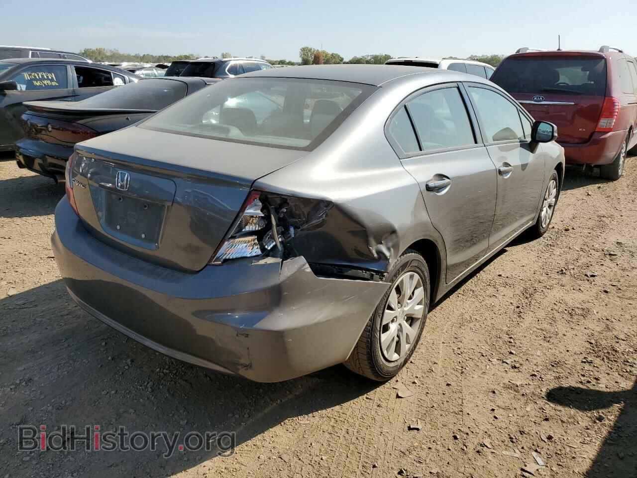 2012 HONDA CIVIC - VIN: 19XFB2F50CE091706 - Фото 3