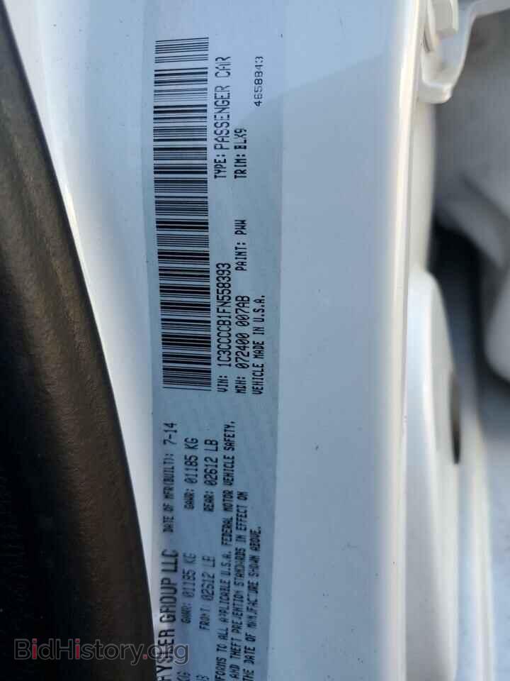 2015 CHRYSLER 200 - VIN: 1C3CCCCB1FN558393 - Photo 12