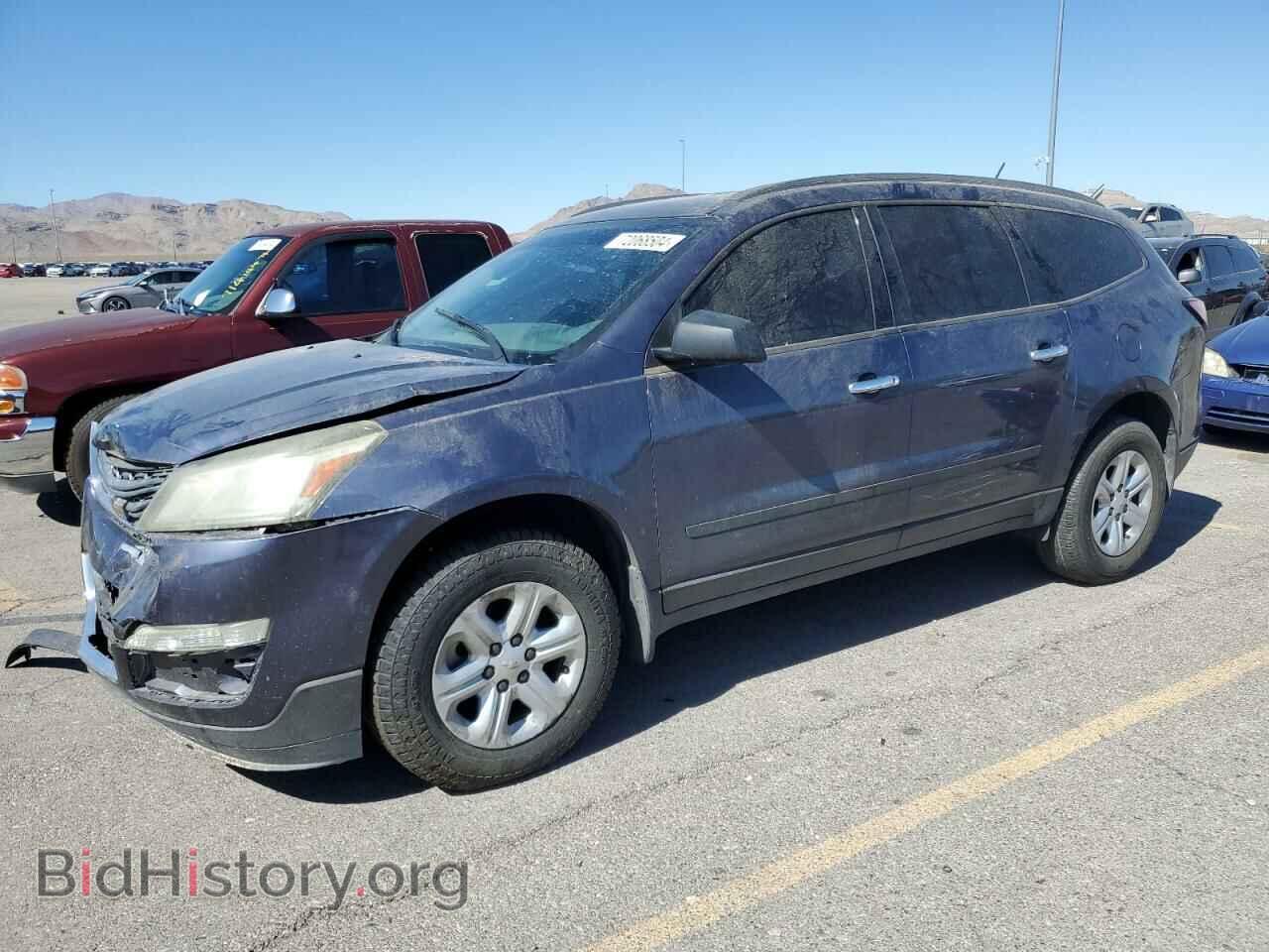 Фотография 1GNKRFKD3EJ294522 - CHEVROLET TRAVERSE 2014