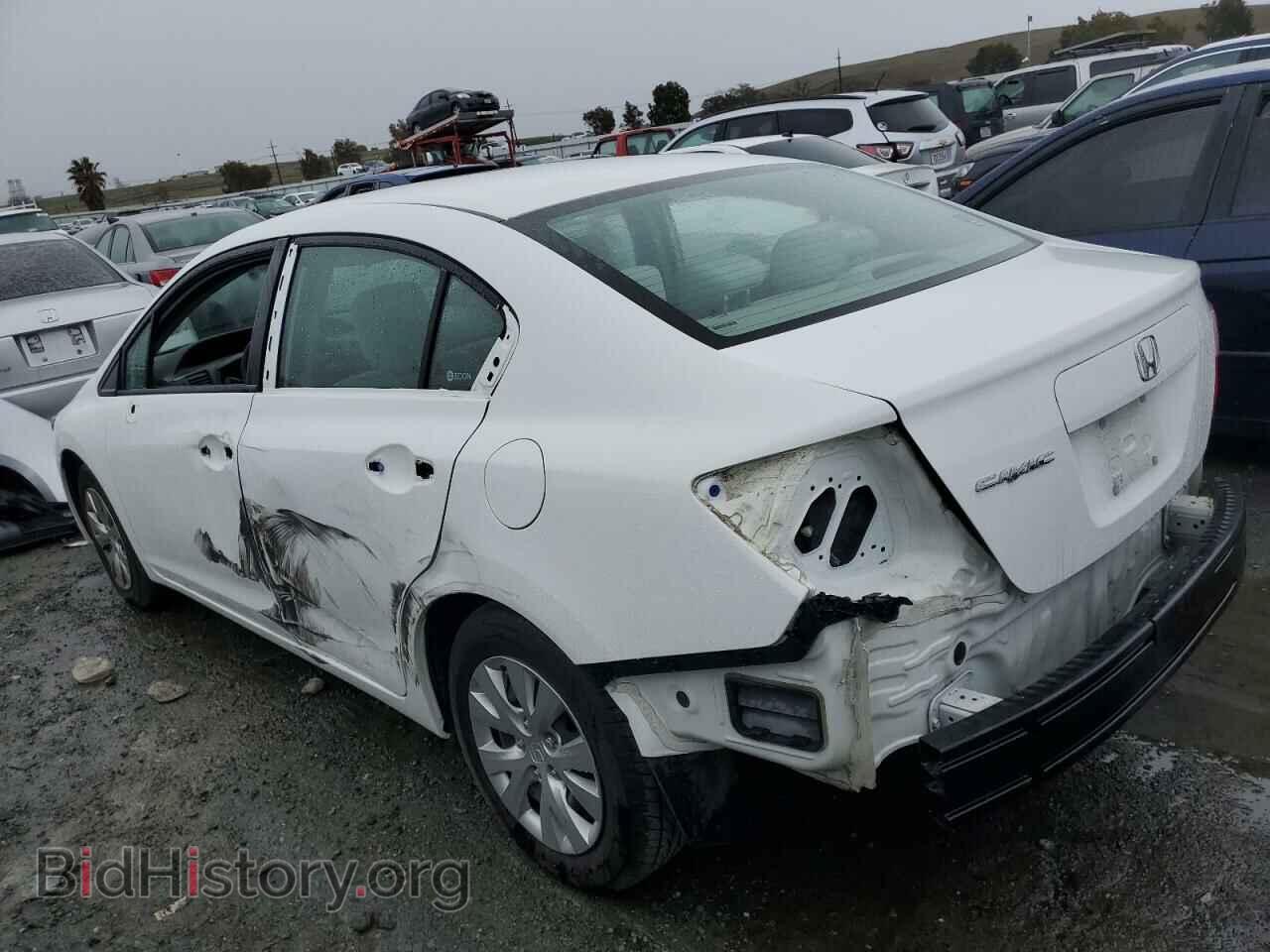 2012 HONDA CIVIC - VIN: 19XFB2F55CE344728 - Фото 2