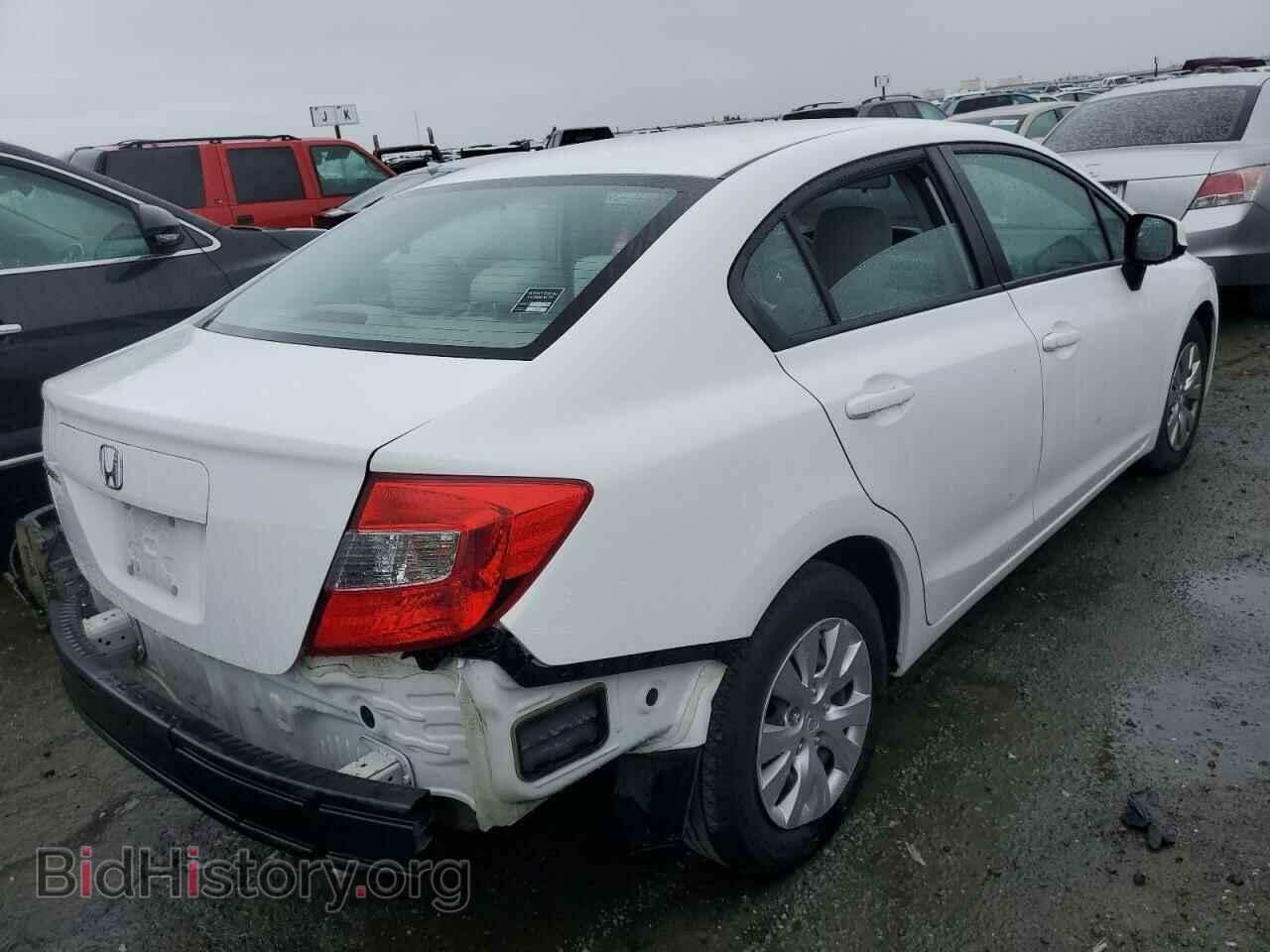 2012 HONDA CIVIC - VIN: 19XFB2F55CE344728 - Фото 3