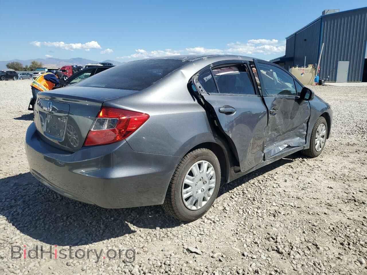 2012 HONDA CIVIC - VIN: 19XFB2E51CE008351 - Фото 3
