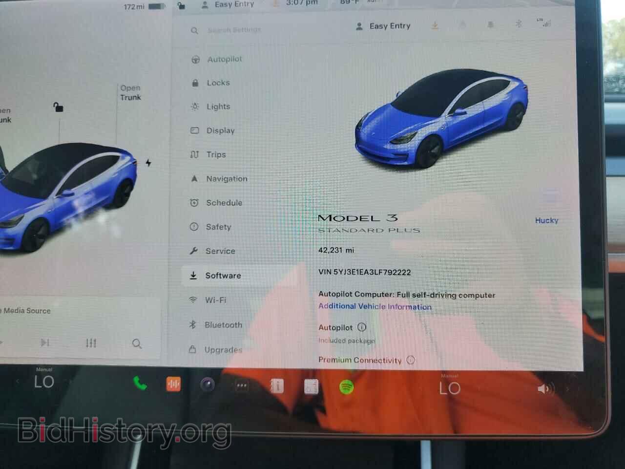 2020 TESLA MODEL 3 - VIN: 5YJ3E1EA3LF792222 - Photo 9