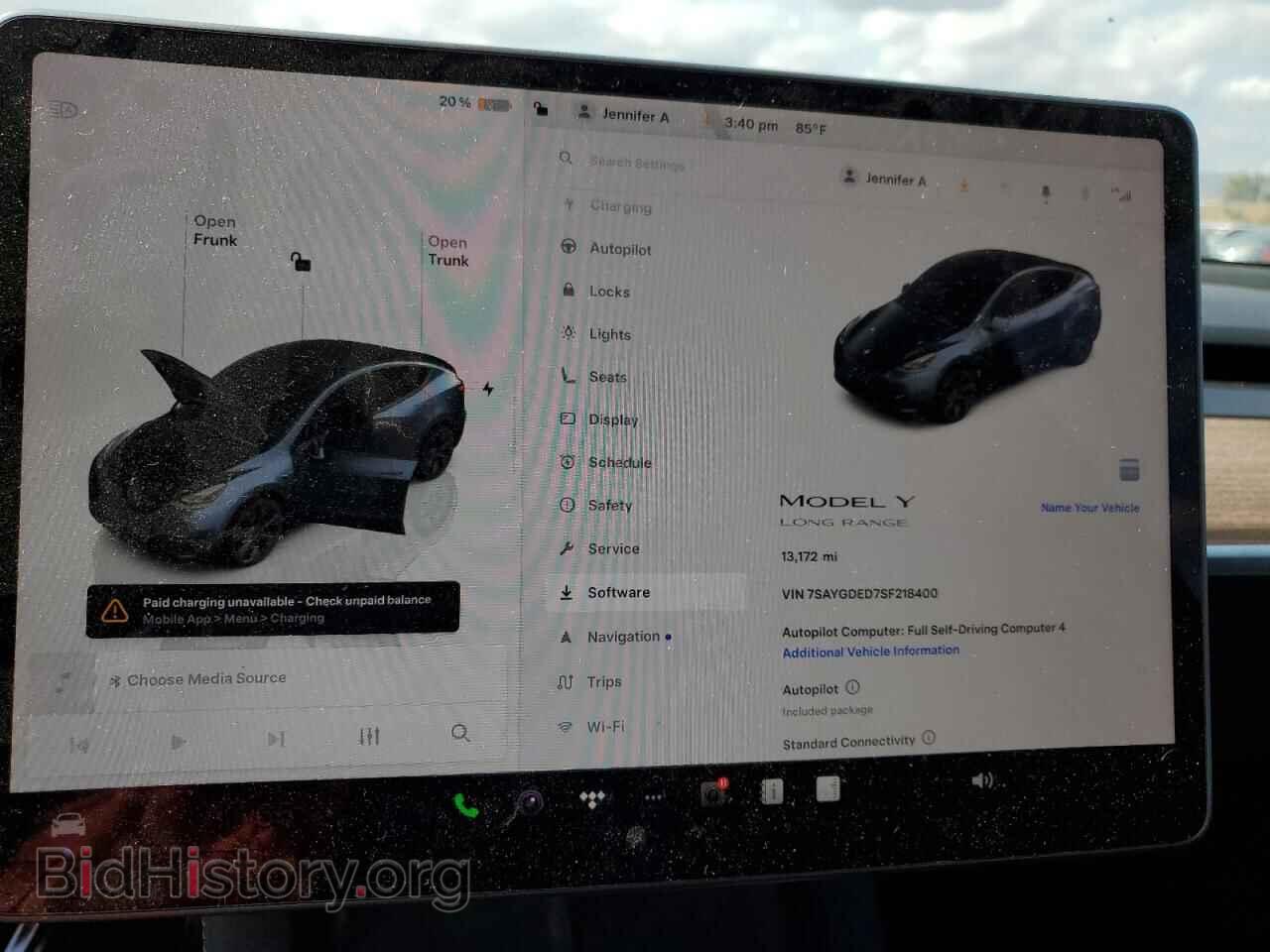 2025 TESLA MODEL Y - VIN: 7SAYGDED7SF218400 - Фото 9