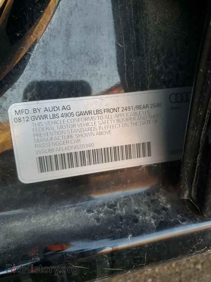 2013 AUDI A4 - VIN: WAUBFAFL6DN020340 - Фото 12
