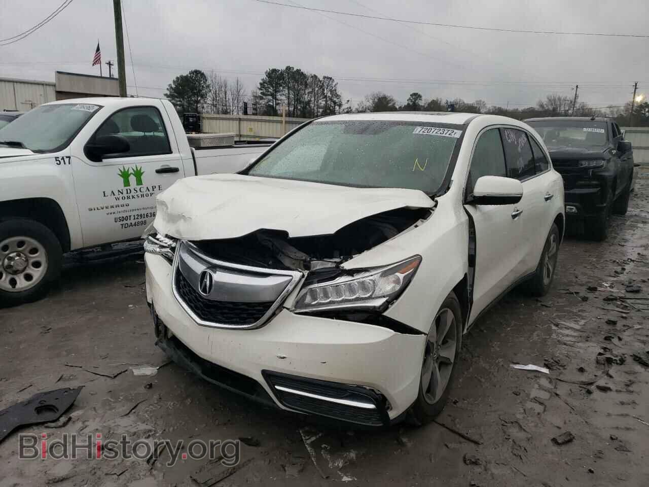 Фотография 5FRYD3H20FB012527 - ACURA MDX 2015