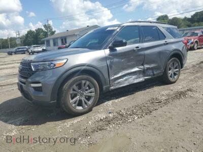2023 Ford EXPLORER XLT, серый — VIN 1FMSK8DH6PGC26199, Copart