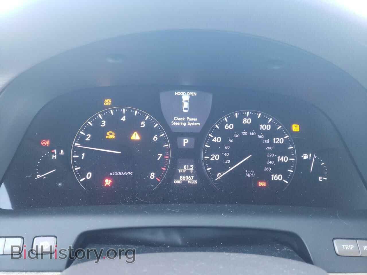 2010 LEXUS LS460 - VIN: JTHBL5EF5A5097421 - Фото 9
