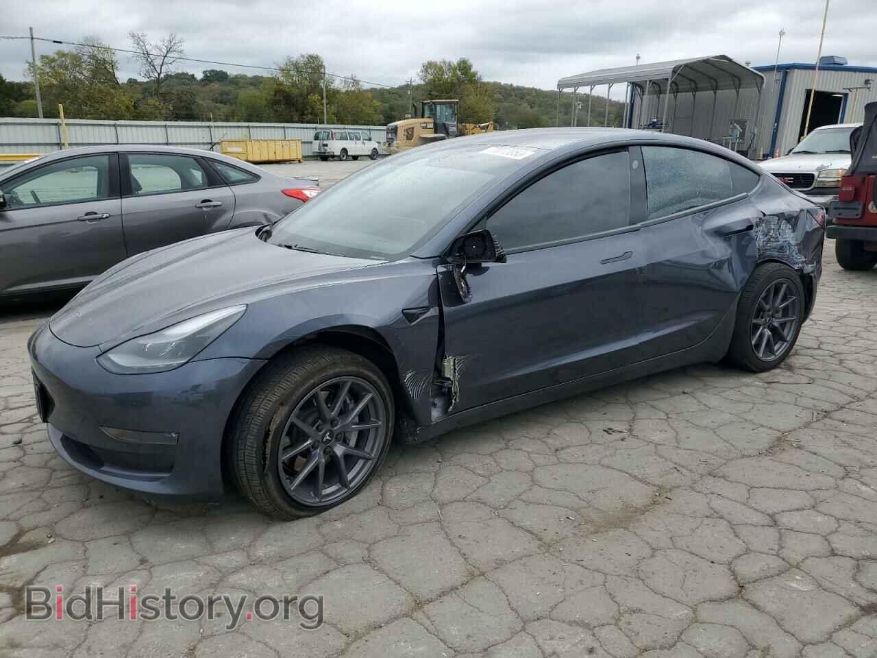 Фотография 5YJ3E1EB8MF076717 - TESLA MODEL 3 2021