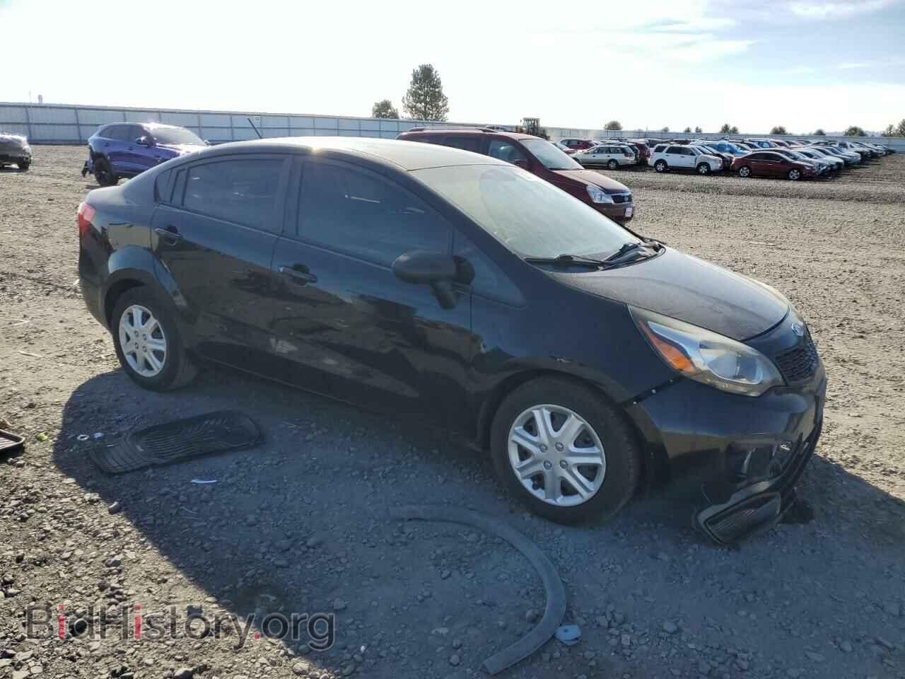 2013 KIA RIO - VIN: KNADM4A39D6174154 - Фото 4