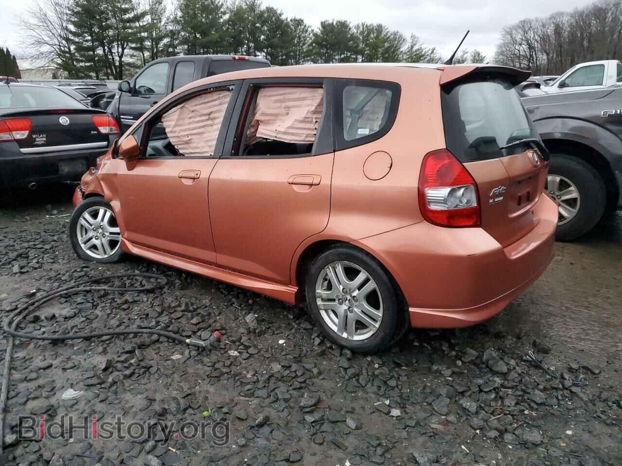 2007 HONDA FIT - VIN: JHMGD38687S058335 - Фото 2