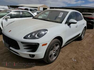 2015 Porsche MACAN S, white — VIN WP1AB2A59FLB59402, Copart