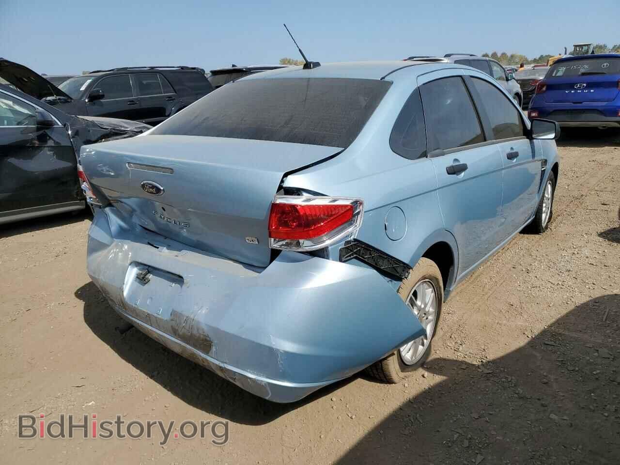 2008 FORD FOCUS - VIN: 1FAHP35N78W274198 - Фото 3