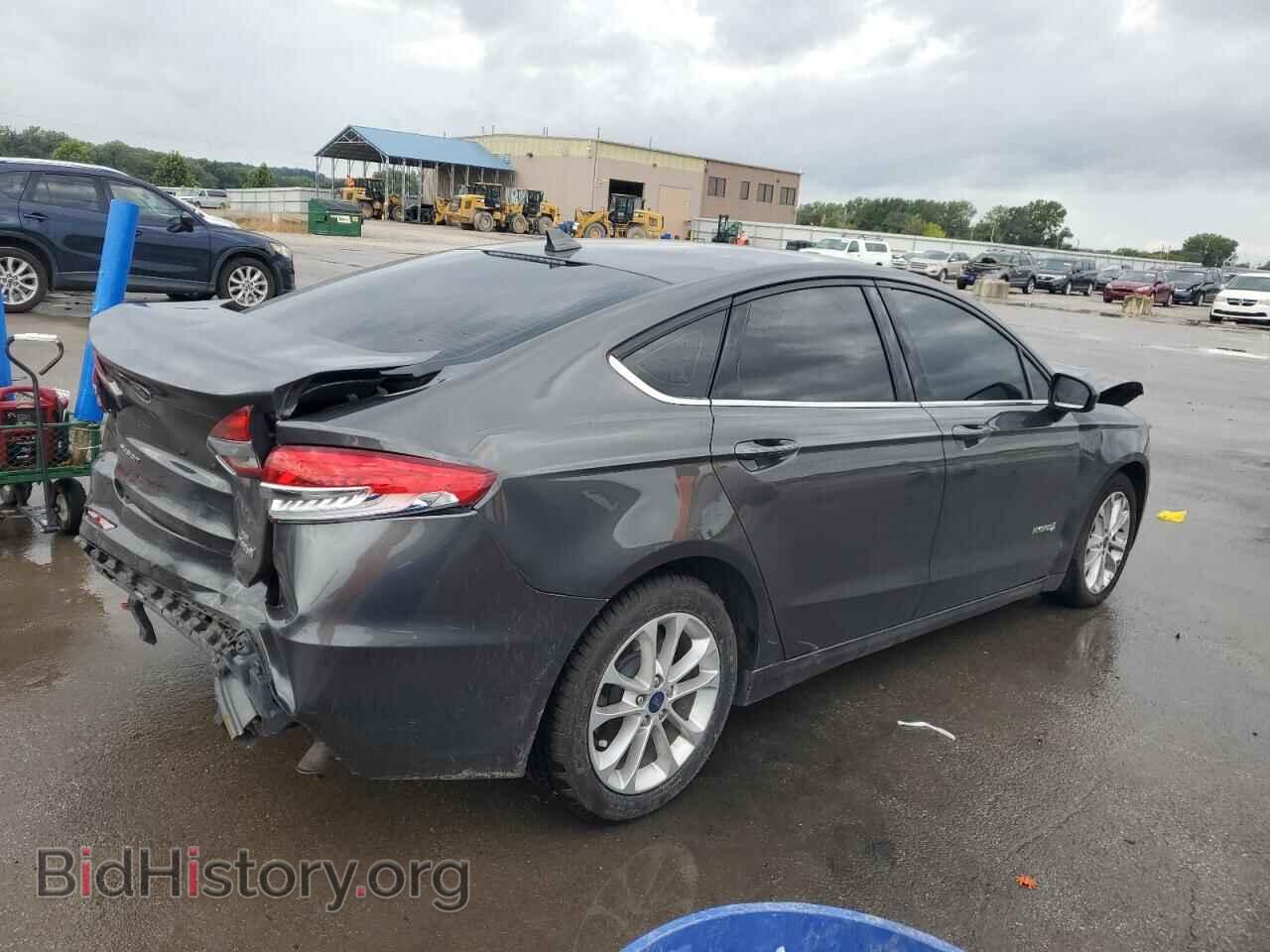 2019 FORD FUSION - VIN: 3FA6P0LU8KR167431 - Фото 3