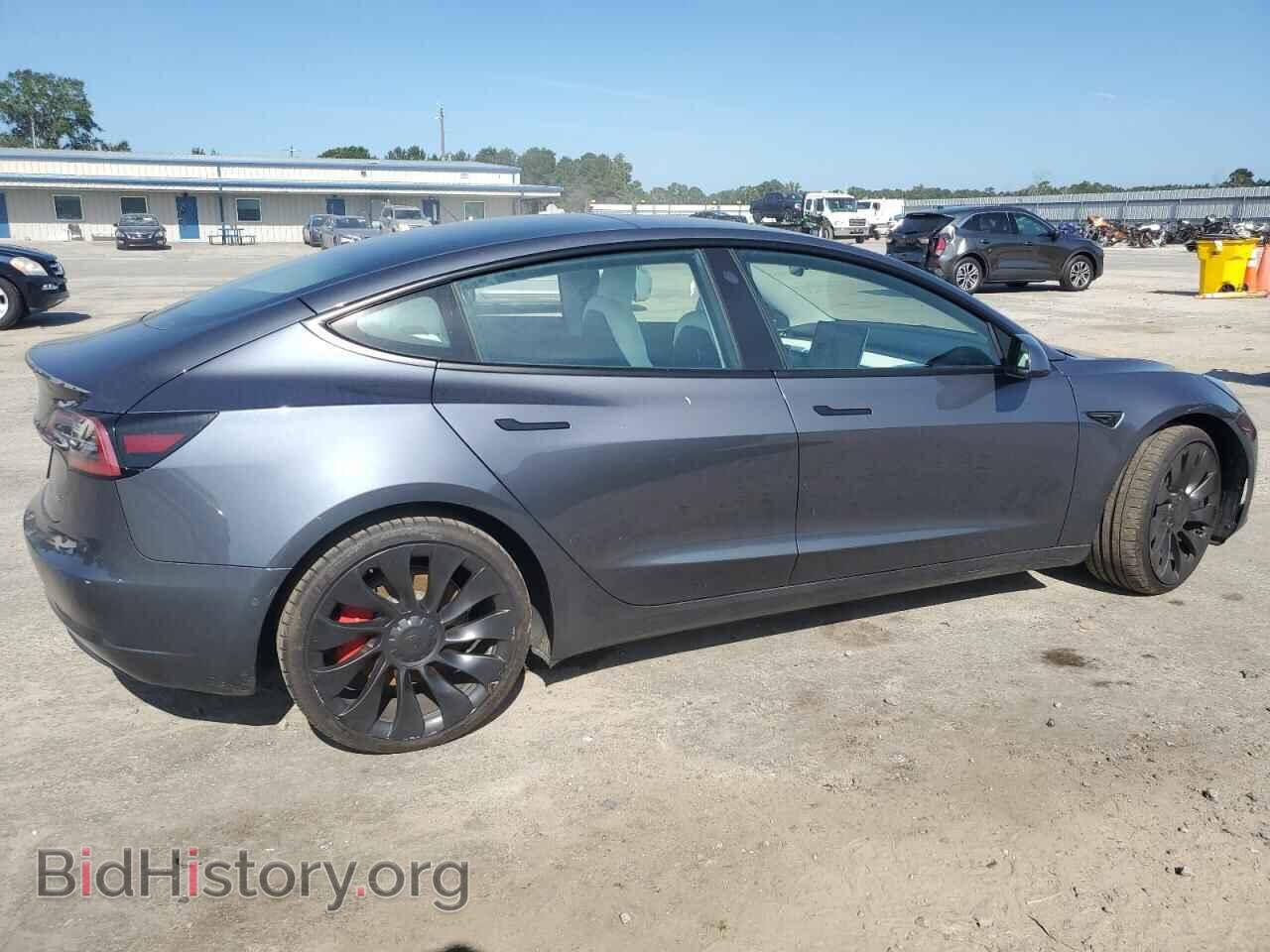 2022 TESLA MODEL 3 - VIN: 5YJ3E1EC0NF346470 - Фото 3