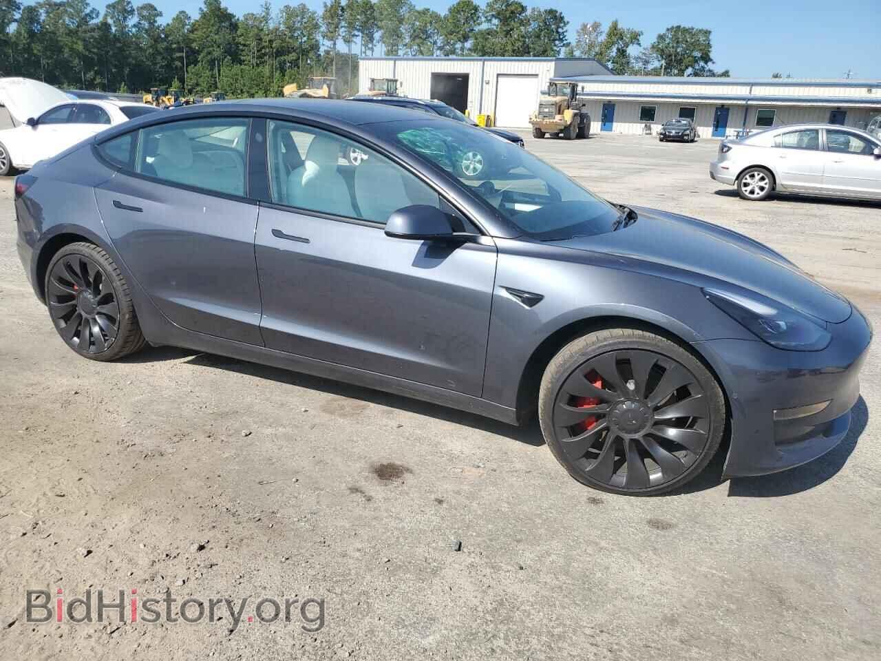 2022 TESLA MODEL 3 - VIN: 5YJ3E1EC0NF346470 - Фото 4